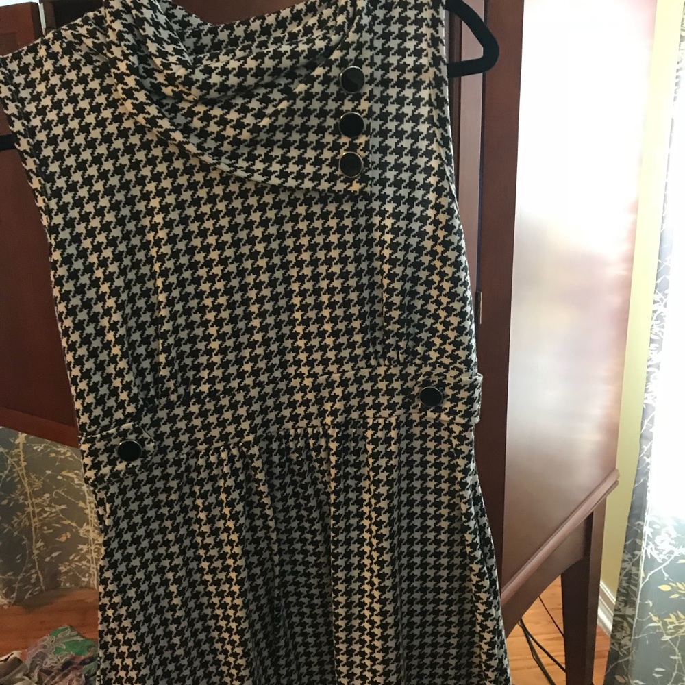 Houndstooth Dress